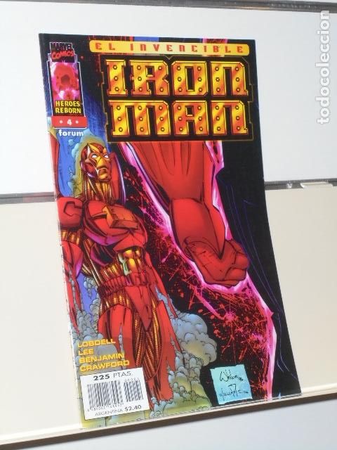 C&oacute;mics: MARVEL HEROES REBORN EL INVENCIBLE IRON MAN N&ordm; 4 - FORUM - Foto 1