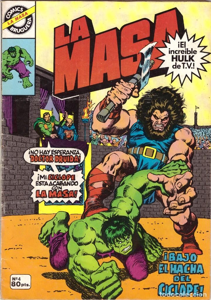 C&oacute;mics: Comic La masa, El increible Hulk, n&ordm; 4 - Bruguera - Foto 1