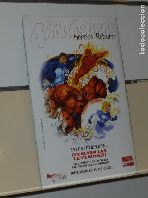 C&oacute;mics: MARVEL HEROES REBORN EL INVENCIBLE IRON MAN N&ordm; 1 - FORUM - Foto 2