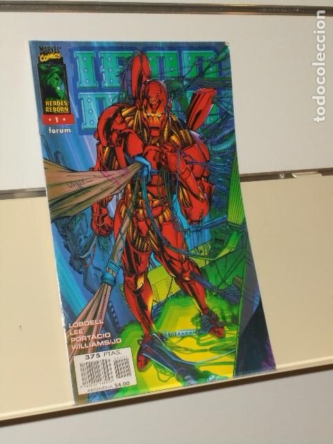 C&oacute;mics: MARVEL HEROES REBORN EL INVENCIBLE IRON MAN N&ordm; 1 - FORUM - Foto 1