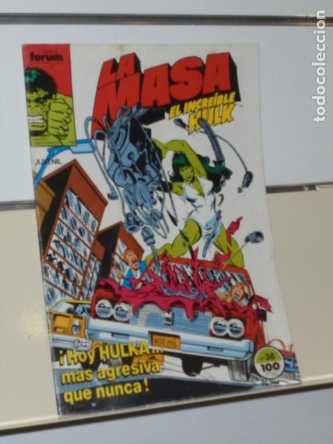 C&oacute;mics: MARVEL LA MASA EL INCREIBLE HULK VOL. 1 N&ordm; 38 - FORUM - Foto 1