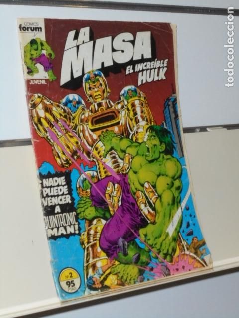 C&oacute;mics: MARVEL LA MASA EL INCREIBLE HULK VOL. 1 N&ordm; 2 - FORUM - Foto 1