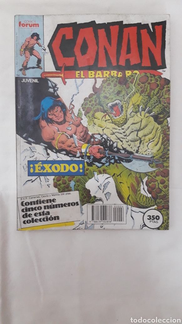 C&oacute;mics: CONAN EL B&Aacute;RBARO (DEL 116 AL 120 ). COMICS FORUM - Foto 1