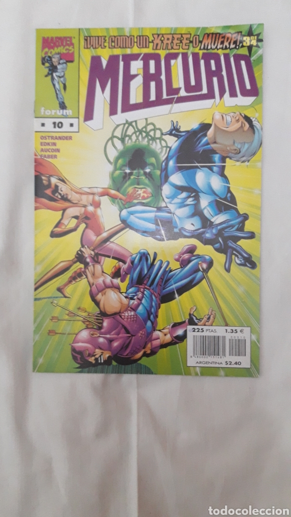 C&oacute;mics: MERCURIO. N&Uacute;MERO 10 MARVEL COMICS FORUM - Foto 1