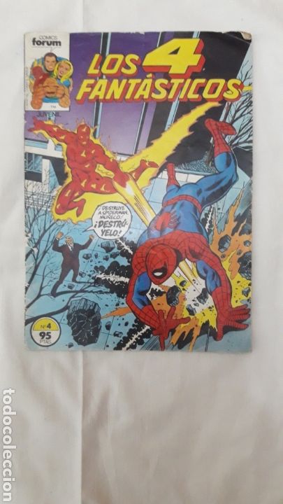 C&oacute;mics: LOS 4 FANT&Aacute;STICOS. N&Uacute;MERO 4 DE COMICS FORUM - Foto 1
