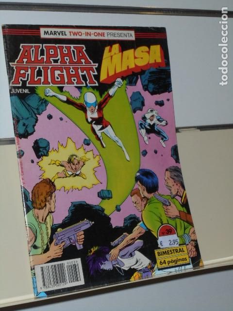 C&oacute;mics: MARVEL TWO-IN-ONE PRESENTA ALPHA FLIGHT Y LA MASA VOL. 1 N&ordm; 39 - FORUM - Foto 1