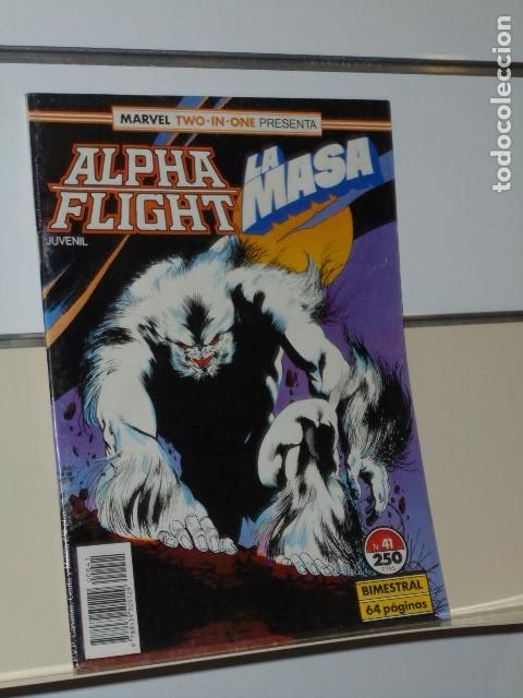C&oacute;mics: MARVEL TWO-IN-ONE PRESENTA ALPHA FLIGHT Y LA MASA VOL. 1 N&ordm; 41 - FORUM - Foto 1