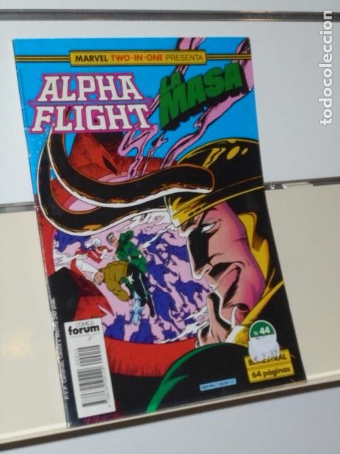 C&oacute;mics: MARVEL TWO-IN-ONE PRESENTA ALPHA FLIGHT Y LA MASA VOL. 1 N&ordm; 44 - FORUM - Foto 1