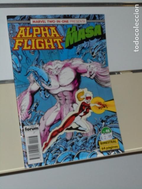 C&oacute;mics: MARVEL TWO-IN-ONE PRESENTA ALPHA FLIGHT Y LA MASA VOL. 1 N&ordm; 48 - FORUM - Foto 1