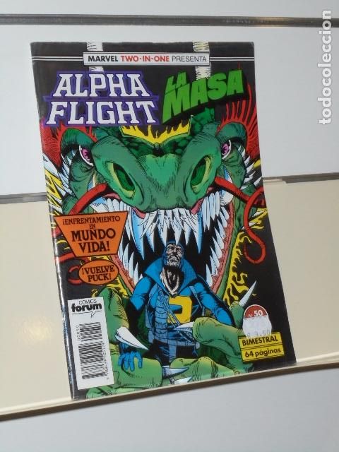 C&oacute;mics: MARVEL TWO-IN-ONE PRESENTA ALPHA FLIGHT Y LA MASA VOL. 1 N&ordm; 50 - FORUM - Foto 1