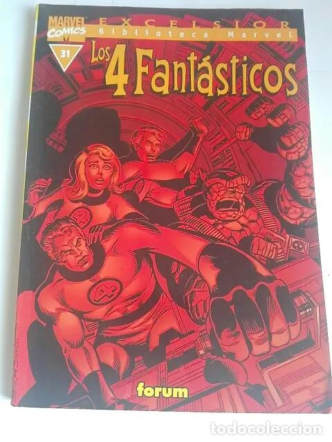 C&oacute;mics: Los 4 Fant&aacute;sticos 31 Biblioteca Marvel - Foto 1