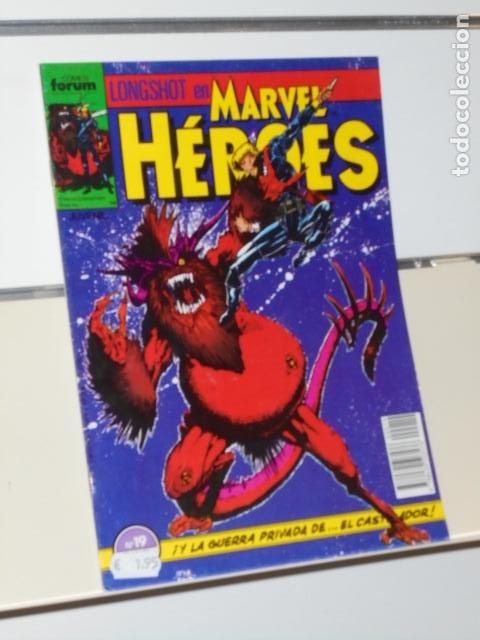 C&oacute;mics: MARVEL HEROES LONGSHOT VOL. 1 N&ordm; 19 - FORUM - Foto 1