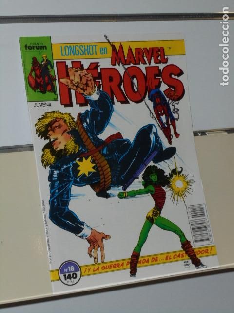 C&oacute;mics: MARVEL HEROES LONGSHOT VOL. 1 N&ordm; 18 - FORUM - Foto 1