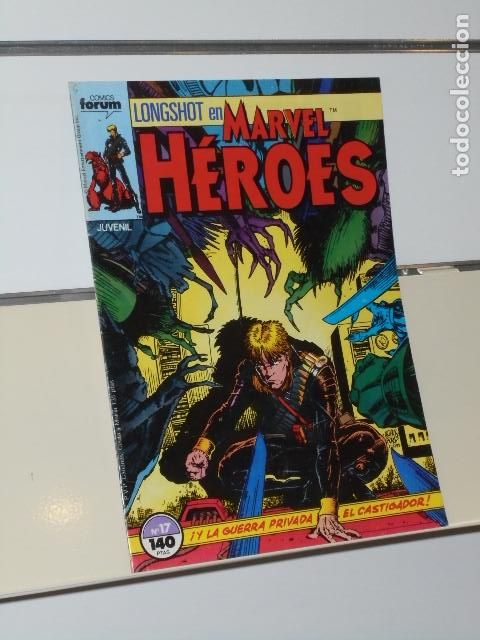 C&oacute;mics: MARVEL HEROES LONGSHOT VOL. 1 N&ordm; 17 - FORUM - Foto 1