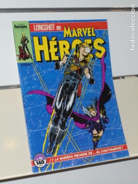 C&oacute;mics: MARVEL HEROES LONGSHOT VOL. 1 N&ordm; 16 - FORUM - Foto 1