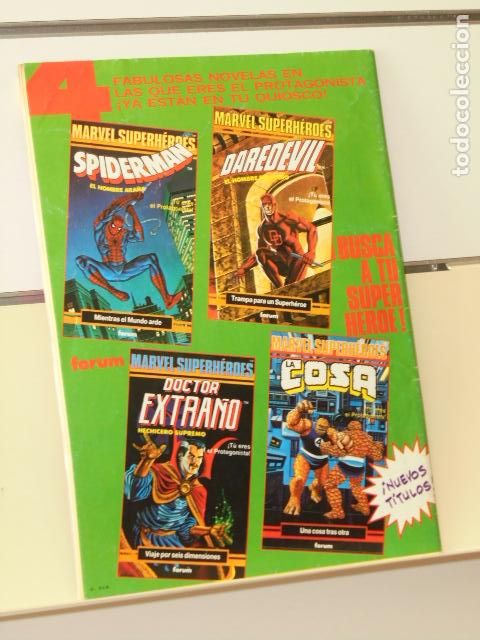 C&oacute;mics: MARVEL HEROES VOL. 1 N&ordm; 32 SPIDERMAN Y KAZAR - FORUM - Foto 2