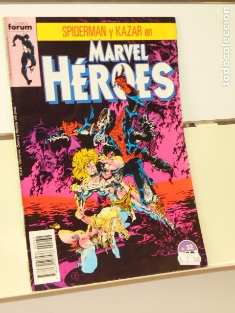 C&oacute;mics: MARVEL HEROES VOL. 1 N&ordm; 32 SPIDERMAN Y KAZAR - FORUM - Foto 1