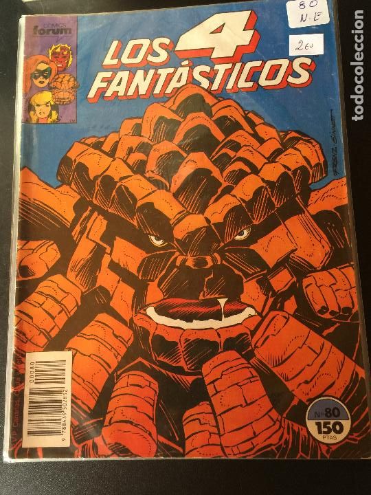 C&oacute;mics: FORUM LOS 4 FANTASTICOS NUMERO 80 NORMAL ESTADO - Foto 1