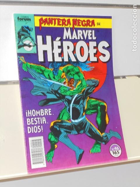 C&oacute;mics: MARVEL HEROES VOL. 1 N&ordm; 46 PANTERA NEGRA - FORUM - Foto 1