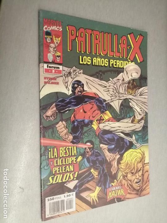 C&oacute;mics: PATRULLA X LOS A&Ntilde;OS PERDIDOS N&ordm; 3 / MARVEL - FORUM - Foto 1