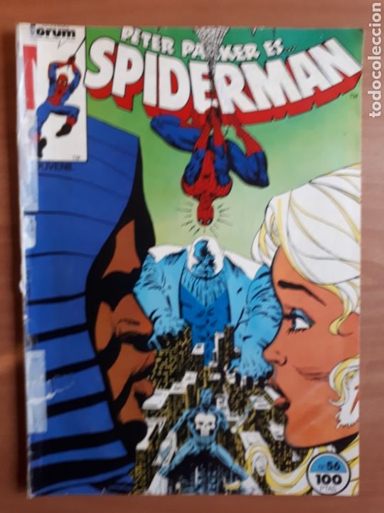 C&oacute;mics: SPIDERMAN. CRIMEN Y CASTIGO. N&ordm; 56. EDICIONES FORUM 1983 - Foto 1