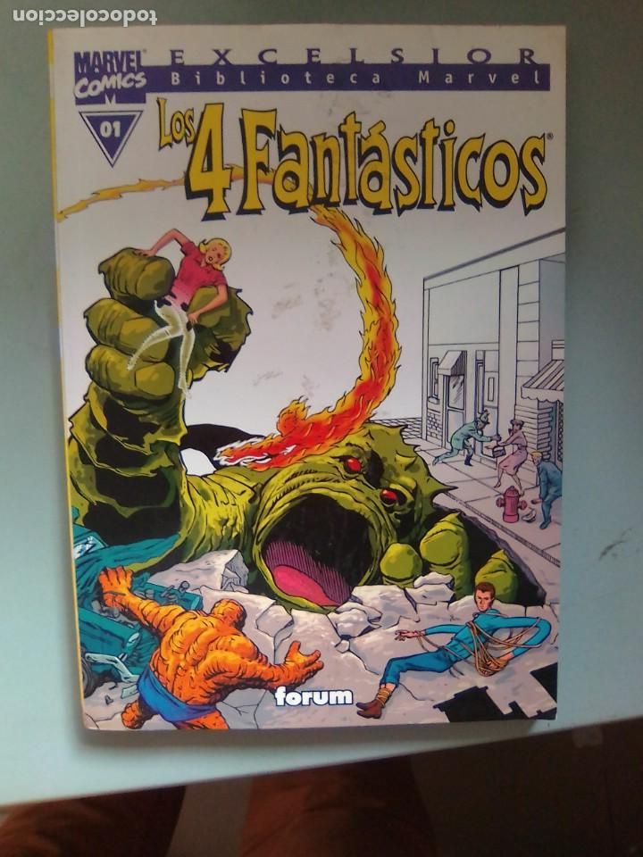 C&oacute;mics: BIBLIOTECA MARVEL EXCELSIOR - LOS 4 FANTASTICOS 01 / SEV2020 - Foto 1