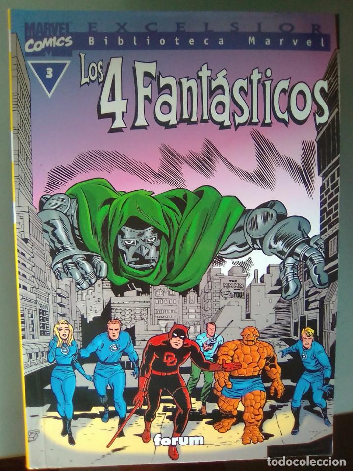 C&oacute;mics: BIBLIOTECA MARVEL EXCELSIOR - LOS 4 FANTASTICOS 3 / SEV2020 - Foto 1