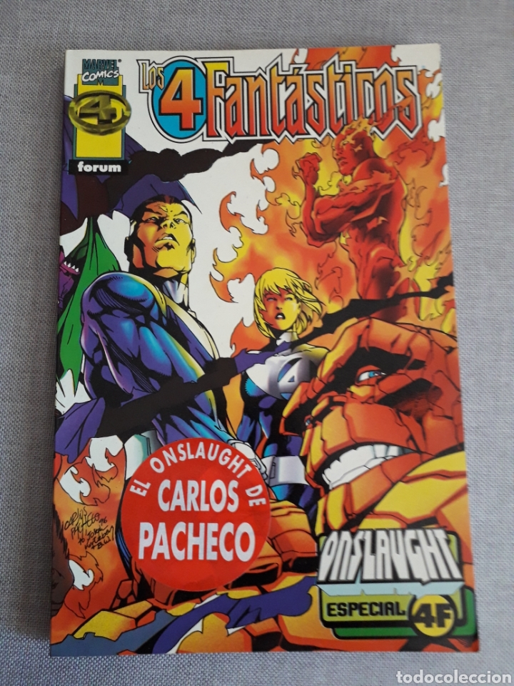 C&oacute;mics: 4 fantasticos. Tomo Onslaught - Foto 1