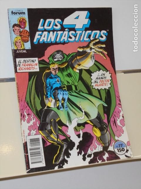 C&oacute;mics: MARVEL LOS 4 FANTASTICOS VOL. 1 N&ordm; 77 - FORUM - Foto 1