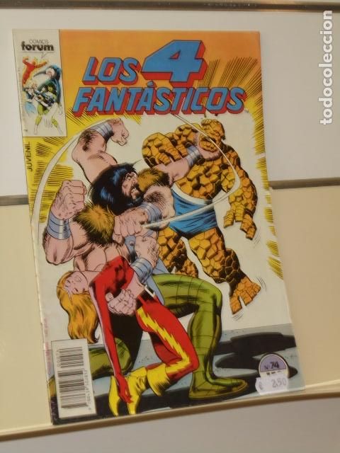 C&oacute;mics: MARVEL LOS 4 FANTASTICOS VOL. 1 N&ordm; 74 - FORUM - Foto 1