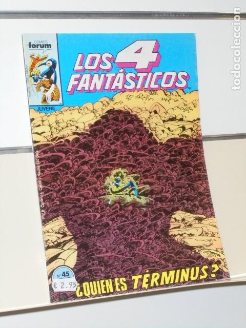 C&oacute;mics: MARVEL LOS 4 FANTASTICOS VOL. 1 N&ordm; 45 - FORUM - Foto 1