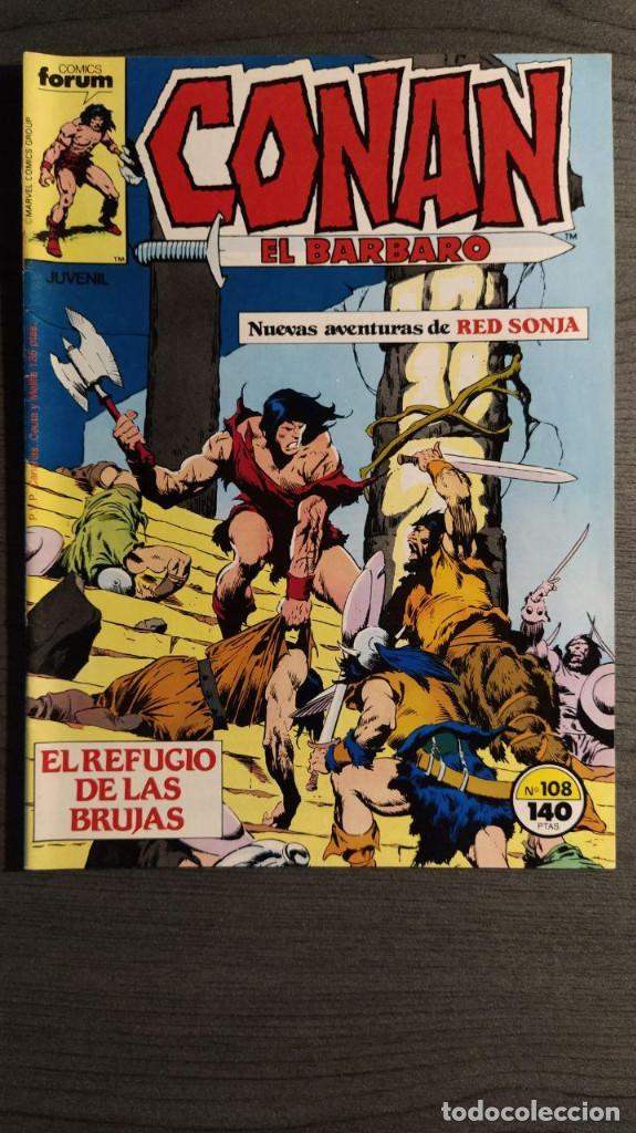 C&oacute;mics: CONAN EL BARBARO . N&ordm; 108 COMICS FORUM. - Foto 1