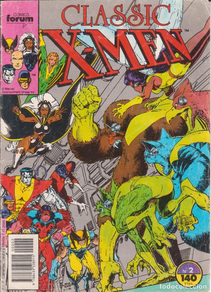 CÓMIC MARVEL ` CLASSIC X-MEN ´ Nº 2 ED.FORUM 1988. (Tebeos y Comics - Forum - Patrulla X)