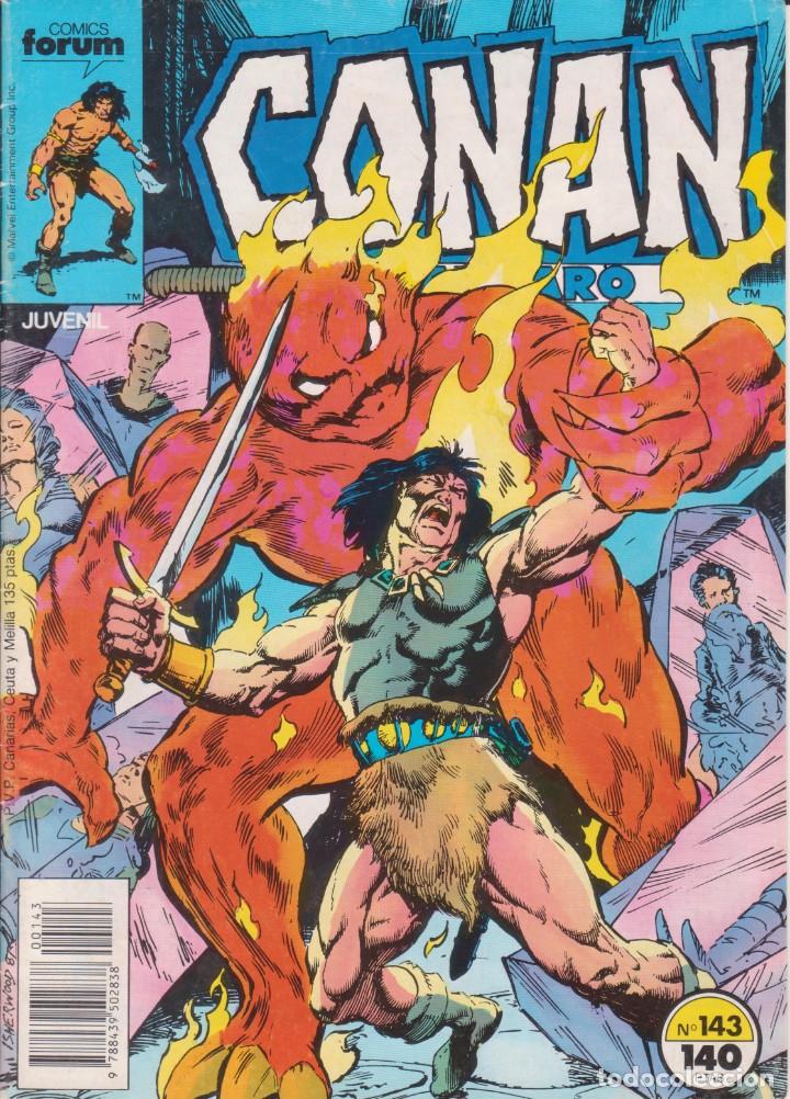 C&oacute;mics: C&Oacute;MIC MARVEL ` CONAN EL B&Aacute;RBARO &acute; N&ordm; 143 ED.PLANETA / FORUM - Foto 1