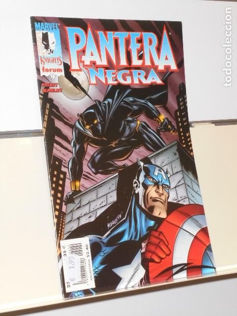C&oacute;mics: MARVEL KNIGHTS PANTERA NEGRA N&ordm; 9 - FORUM - Foto 1