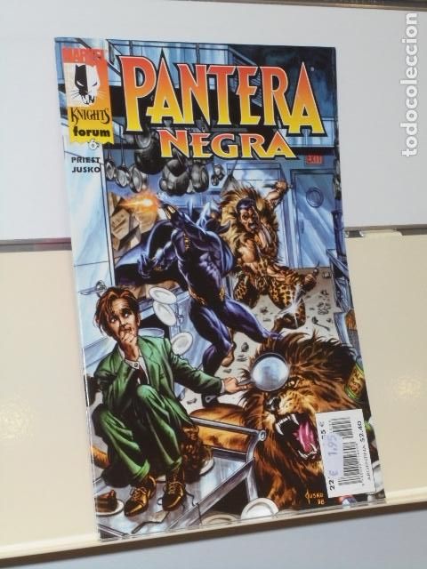 C&oacute;mics: MARVEL KNIGHTS PANTERA NEGRA N&ordm; 6 - FORUM - Foto 1