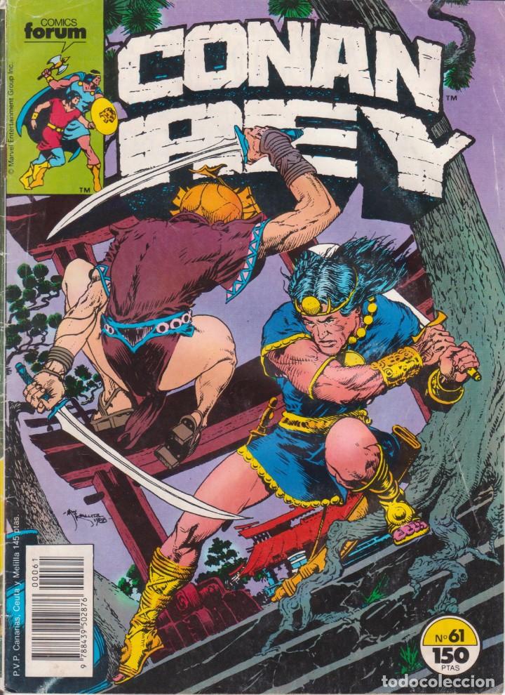 C&oacute;mics: C&Oacute;MIC MARVEL ` CONAN REY &acute; N&ordm; 61 ED.PLANETA / FORUM - Foto 1