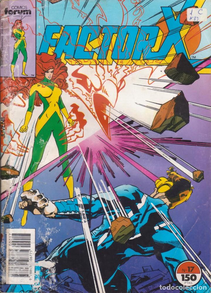 C&oacute;mics: C&Oacute;MIC MARVEL ` FACTOR X &acute; N&ordm; 17 ED.PLANETA / FORUM 1989 - Foto 1