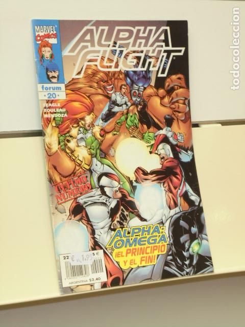 C&oacute;mics: ALPHA FLIGHT VOL. 2 N&ordm; 20 ULTIMO NUMERO - FORUM - Foto 1