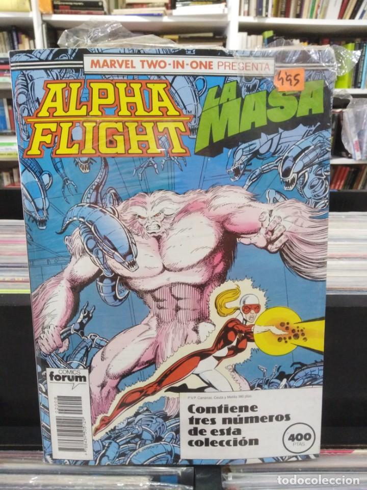 C&oacute;mics: MARVEL TWO IN ONE - ALPHA FLIGHT - LA MASA - CONTIENE 5 N&Uacute;MEROS - PRECINTADO - Foto 1