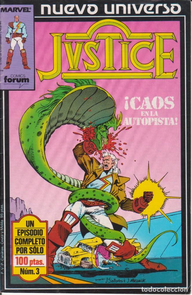 C&oacute;mics: C&Oacute;MIC ` JVSTICE &acute; N&ordm; 3 NUEVO UNIVERSO MARVEL. ED.FORUM - Foto 1