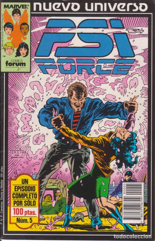 C&oacute;mics: C&Oacute;MIC ` PSI FORCE &acute; N&ordm; 5 NUEVO UNIVERSO MARVEL. ED.FORUM - Foto 1