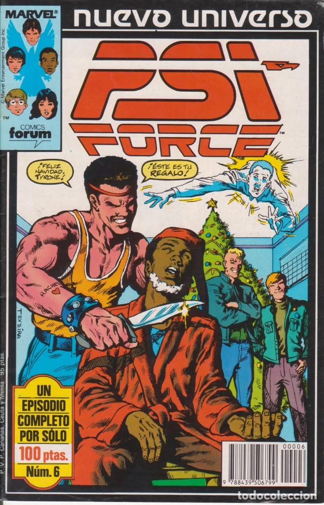 C&oacute;mics: C&Oacute;MIC ` PSI FORCE &acute; N&ordm; 6 NUEVO UNIVERSO MARVEL. ED.FORUM - Foto 1