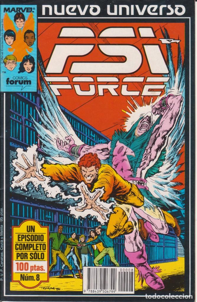 C&oacute;mics: C&Oacute;MIC ` PSI FORCE &acute; N&ordm; 8 NUEVO UNIVERSO MARVEL. ED.FORUM - Foto 1