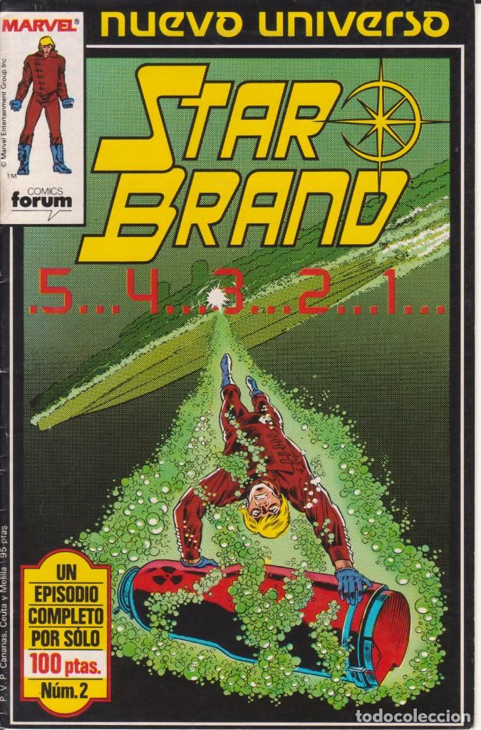 C&oacute;mics: C&Oacute;MIC ` STAR BRAND &acute; N&ordm; 2 NUEVO UNIVERSO MARVEL. ED.FORUM - Foto 1