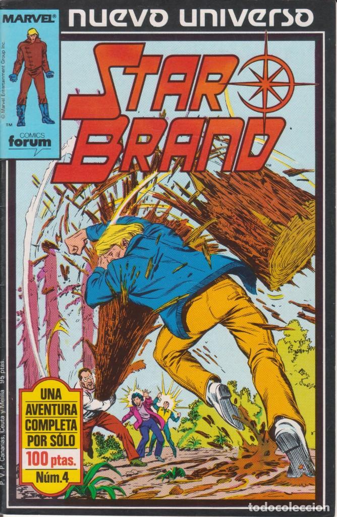 C&oacute;mics: C&Oacute;MIC ` STAR BRAND &acute; N&ordm; 4 NUEVO UNIVERSO MARVEL. ED.FORUM - Foto 1