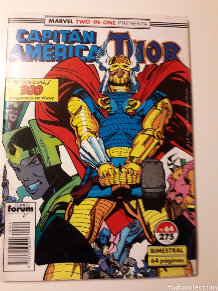 C&oacute;mics: Thor Capit&aacute;n Am&eacute;rica num 64. F&oacute;rum - Foto 1