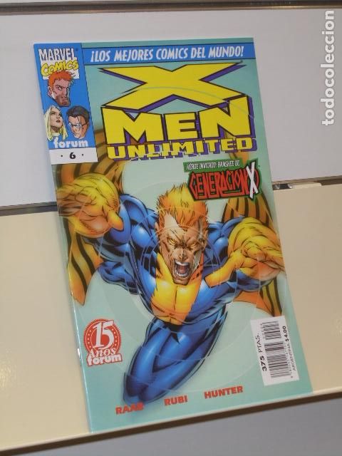 C&oacute;mics: X-MEN UNLIMITED VOL. 1 N&ordm; 6 - FORUM - Foto 1