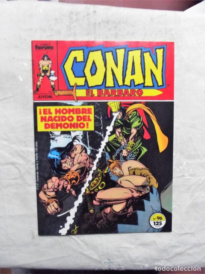 C&oacute;mics: CONAN EL BARBARO N&ordm; 96 COMICS FORUM - Foto 1