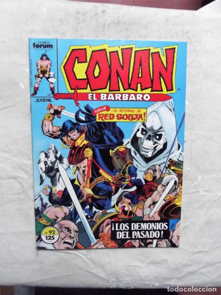 C&oacute;mics: CONAN EL BARBARO N&ordm; 92 COMICS FORUM - Foto 1